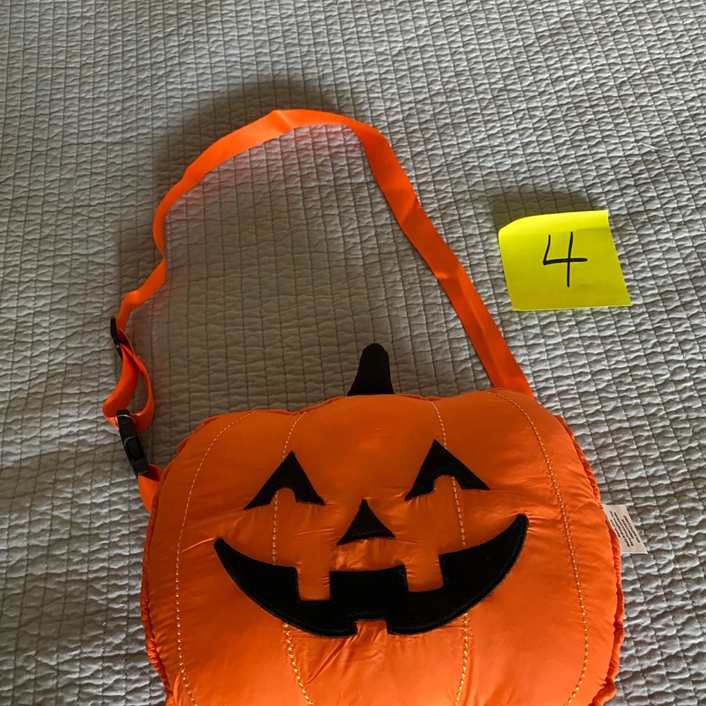 New Happy Halloween Pumpkin Purse/Treat Bag